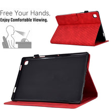 Load image into Gallery viewer, For iPad 10.2 2019 / 2020 / Air 10.5 2019 Rhombus Embossed Leather Smart Tablet Case, For iPad 10.2 2019 / 2020 / Air 10.5 2019