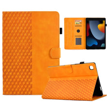 Load image into Gallery viewer, For iPad 10.2 2019 / 2020 / Air 10.5 2019 Rhombus Embossed Leather Smart Tablet Case, For iPad 10.2 2019 / 2020 / Air 10.5 2019
