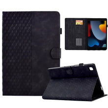 Load image into Gallery viewer, For iPad 10.2 2019 / 2020 / Air 10.5 2019 Rhombus Embossed Leather Smart Tablet Case, For iPad 10.2 2019 / 2020 / Air 10.5 2019
