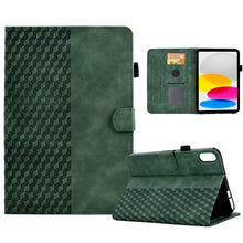 Load image into Gallery viewer, For iPad 10th Gen 10.9 2022 Rhombus Embossed Leather Smart Tablet Case