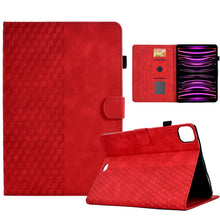 Load image into Gallery viewer, For iPad Pro 11 2018 / 2020 / 2021 Rhombus Embossed Leather Smart Tablet Case, For iPad Pro 11 2018 / 2020 / 2021