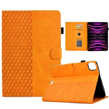 Load image into Gallery viewer, For iPad Pro 11 2018 / 2020 / 2021 Rhombus Embossed Leather Smart Tablet Case, For iPad Pro 11 2018 / 2020 / 2021