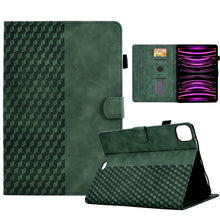 Load image into Gallery viewer, For iPad Pro 11 2018 / 2020 / 2021 Rhombus Embossed Leather Smart Tablet Case, For iPad Pro 11 2018 / 2020 / 2021