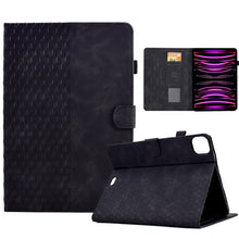 Load image into Gallery viewer, For iPad Pro 11 2018 / 2020 / 2021 Rhombus Embossed Leather Smart Tablet Case, For iPad Pro 11 2018 / 2020 / 2021