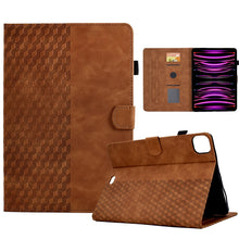 Load image into Gallery viewer, For iPad Pro 11 2018 / 2020 / 2021 Rhombus Embossed Leather Smart Tablet Case, For iPad Pro 11 2018 / 2020 / 2021