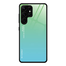 Load image into Gallery viewer, For Samsung Galaxy S23 Ultra 5G Gradient Color Glass Phone Case, For Samsung Galaxy S23 Ultra 5G
