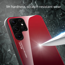 Load image into Gallery viewer, For Samsung Galaxy S23 Ultra 5G Gradient Color Glass Phone Case, For Samsung Galaxy S23 Ultra 5G