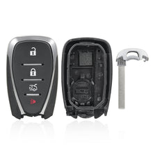 Load image into Gallery viewer, For Chevrolet / Opel 3+1 Button + Horn Button Car Key Case Remote Control Shell, For Chevrolet