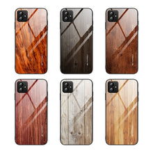 Load image into Gallery viewer, For Samsung Galaxy A04 Wood Grain Glass Phone Case, For Samsung Galaxy A04