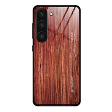 Load image into Gallery viewer, For Samsung Galaxy S23 5G Wood Grain Glass Phone Case, For Samsung Galaxy S23 5G