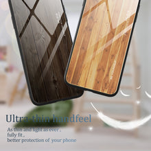 Load image into Gallery viewer, For Samsung Galaxy S23 5G Wood Grain Glass Phone Case, For Samsung Galaxy S23 5G
