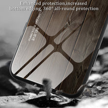Load image into Gallery viewer, For Samsung Galaxy S23 5G Wood Grain Glass Phone Case, For Samsung Galaxy S23 5G