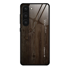 Load image into Gallery viewer, For Samsung Galaxy S23+ 5G Wood Grain Glass Phone Case, For Samsung Galaxy S23+ 5G
