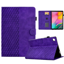 Load image into Gallery viewer, For Samsung Galaxy Tab A 10.1 T510 / T515 2019 Rhombus Embossed Leather Tablet Case, For Samsung Galaxy Tab A 10.1 T510 / T515 2019