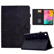 Load image into Gallery viewer, For Samsung Galaxy Tab A 10.1 T510 / T515 2019 Rhombus Embossed Leather Tablet Case, For Samsung Galaxy Tab A 10.1 T510 / T515 2019