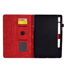 Load image into Gallery viewer, For Samsung Galaxy Tab S7 T870 / S8 X700 Rhombus Embossed Leather Smart Tablet Case, For Samsung Galaxy Tab S7 T870 / S8 X700