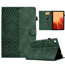 Load image into Gallery viewer, For Samsung Galaxy Tab A7 T500 / T505 2020 Rhombus Embossed Leather Smart Tablet Case, For Samsung Galaxy Tab A7 T500 / T505 2020