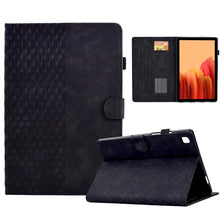 Load image into Gallery viewer, For Samsung Galaxy Tab A7 T500 / T505 2020 Rhombus Embossed Leather Smart Tablet Case, For Samsung Galaxy Tab A7 T500 / T505 2020