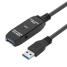 Load image into Gallery viewer, USB 3.0 Male to Female Data Sync Super Speed Extension Cable, Length:10m, 10m