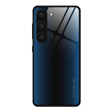 Load image into Gallery viewer, For Samsung Galaxy S23+ 5G Texture Gradient Glass TPU Phone Case, For Samsung Galaxy S23+ 5G