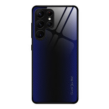 Load image into Gallery viewer, For Samsung Galaxy S23 Ultra 5G Texture Gradient Glass TPU Phone Case, For Samsung Galaxy S23 Ultra 5G