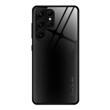 Load image into Gallery viewer, For Samsung Galaxy S23 Ultra 5G Texture Gradient Glass TPU Phone Case, For Samsung Galaxy S23 Ultra 5G