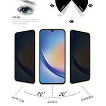Load image into Gallery viewer, For Samsung Galaxy A34 5G Flat Surface Privacy Tempered Glass Film, For Samsung Galaxy A34 5G(1pc)
