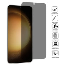 Load image into Gallery viewer, For Samsung Galaxy S23+ 5G Flat Surface Privacy Tempered Glass Film, Support Fingerprint Unlock, For Samsung Galaxy S23+ 5G(1pc)