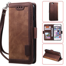 Load image into Gallery viewer, Retro Splicing Horizontal Flip Leather Case with Card Slots &amp; Holder &amp; Wallet, For iPhone SE 2022 / SE 2020 / 8 / 7, For Xiaomi Redmi Note 8 Pro
