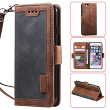 Load image into Gallery viewer, Retro Splicing Horizontal Flip Leather Case with Card Slots &amp; Holder &amp; Wallet, For iPhone SE 2022 / SE 2020 / 8 / 7, For Xiaomi Redmi Note 8 Pro
