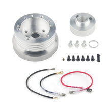 Load image into Gallery viewer, 5 &amp; 6 Hole Steering Wheel Polished Hub Adapter, Type A, Type B