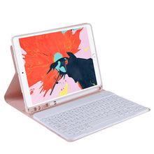 Load image into Gallery viewer, T102B For iPad Air / Pro 10.5 inch (2019) TPU Candy Color Ultra-thin Bluetooth Keyboard Protective Case with Stand &amp; Pen Slot, For iPad Air 10.5 inch (2019)