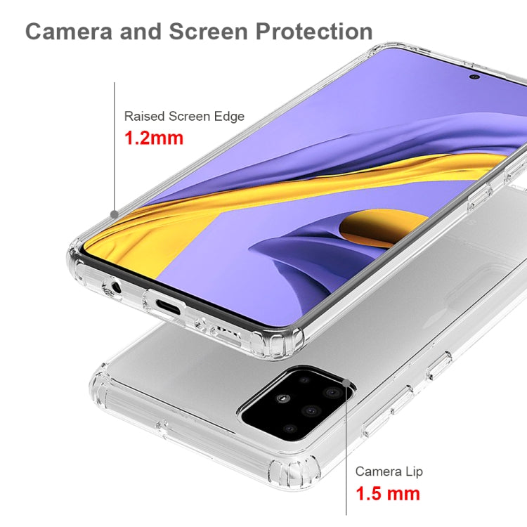 Shockproof Scratchproof TPU + Acrylic Protective Case, For Galaxy A51 5G, For Galaxy A21S, For Galaxy A11 (EU Version)