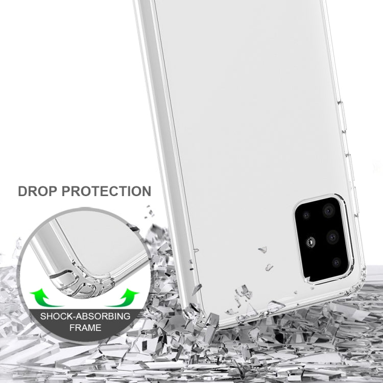 Shockproof Scratchproof TPU + Acrylic Protective Case, For Galaxy A51 5G, For Galaxy A21S, For Galaxy A11 (EU Version)