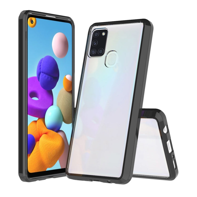 Shockproof Scratchproof TPU + Acrylic Protective Case, For Galaxy A51 5G, For Galaxy A21S, For Galaxy A11 (US Version), For Galaxy A11 (EU Version)