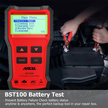 Load image into Gallery viewer, Ancel BST100 12V Car Battery Tester, BST100