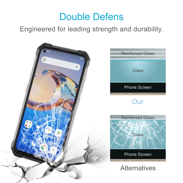 For Unihertz Tank / Tank 2 / Tank 3 10pcs 0.26mm 9H 2.5D Tempered Glass Film