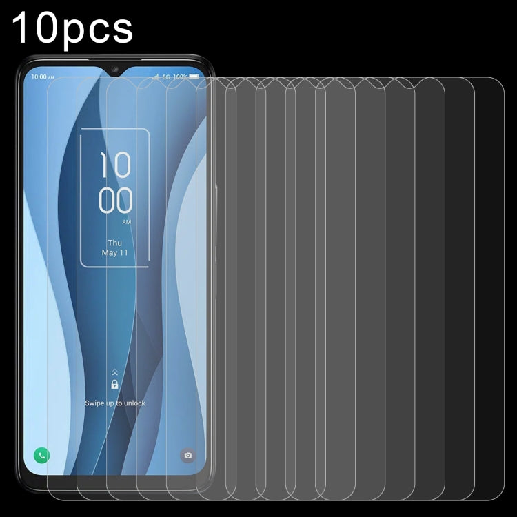 10 PCS 0.26mm 9H 2.5D Tempered Glass Film, For Nokia G22 / C32, For TCL 40 X(10 PCS), For TCL 40 XL(10 PCS), For TCL 40 XE(10 PCS)