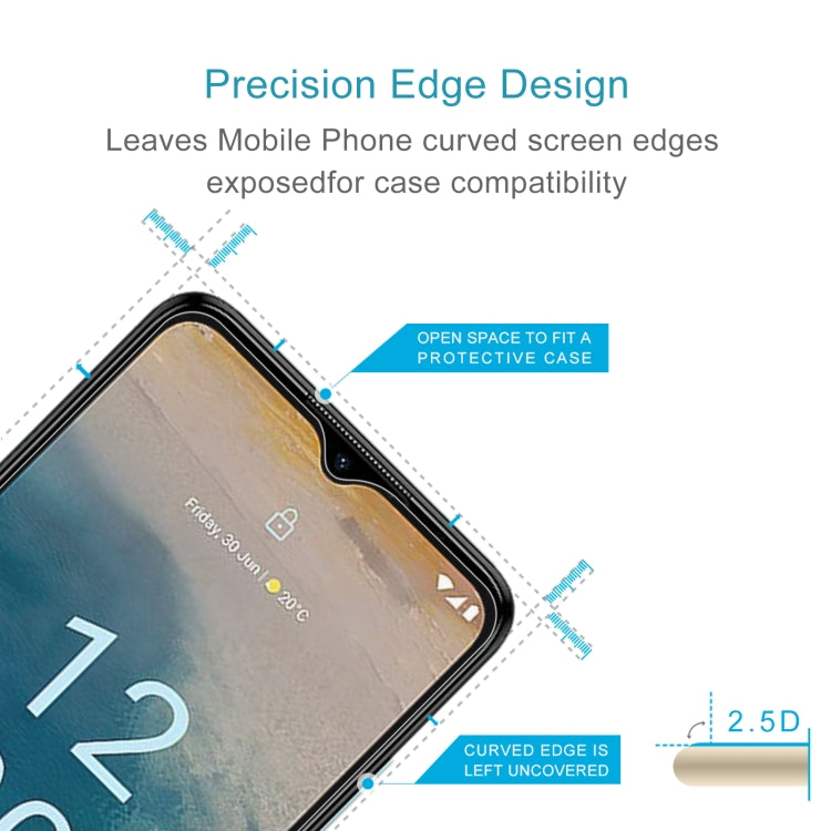 10 PCS 0.26mm 9H 2.5D Tempered Glass Film, For Nokia G22 / C32, For TCL 40 X(10 PCS), For TCL 40 XL(10 PCS), For TCL 40 XE(10 PCS)