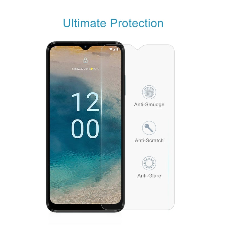 10 PCS 0.26mm 9H 2.5D Tempered Glass Film, For Nokia G22 / C32, For TCL 40 X(10 PCS), For TCL 40 XL(10 PCS), For TCL 40 XE(10 PCS)