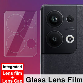 imak Integrated Rear Camera Lens Tempered Glass Film, For OPPO Reno9 Pro+ 5G, For Xiaomi Redmi Note 12 5G India / Poco X5 5G, For ZTE nubia Red Magic 8 Pro / Red Magic 8 Pro+ 5G