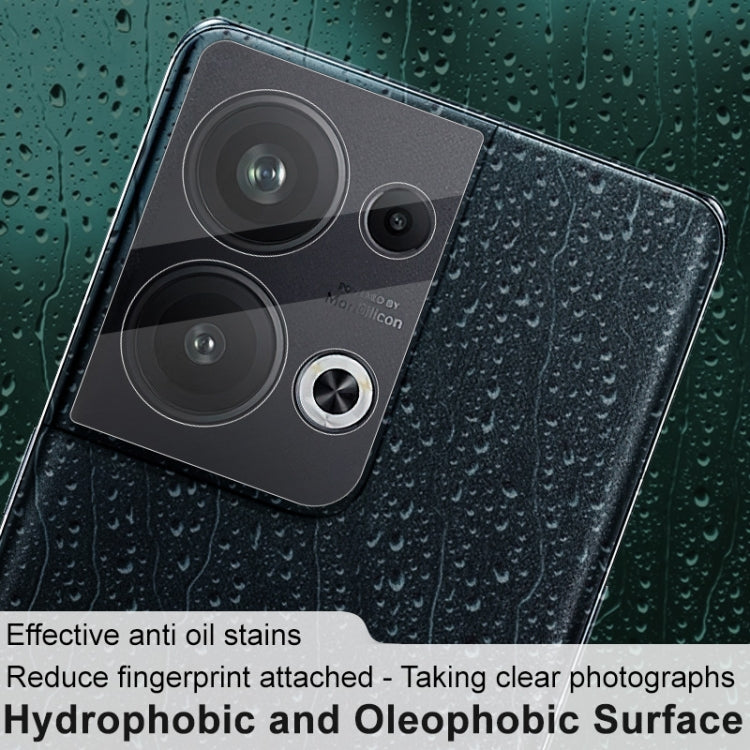 imak Integrated Rear Camera Lens Tempered Glass Film, For OPPO Reno9 Pro+ 5G, For Xiaomi Redmi Note 12 5G India / Poco X5 5G, For ZTE nubia Red Magic 8 Pro / Red Magic 8 Pro+ 5G