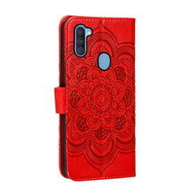 Load image into Gallery viewer, Mandala Embossing Pattern Horizontal Flip PU Leather Case with Holder &amp; Card Slots &amp; Walle &amp; Lanyard