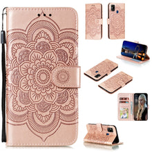 Load image into Gallery viewer, Mandala Embossing Pattern Horizontal Flip PU Leather Case with Holder &amp; Card Slots &amp; Walle &amp; Lanyard