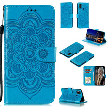 Load image into Gallery viewer, Mandala Embossing Pattern Horizontal Flip PU Leather Case with Holder &amp; Card Slots &amp; Walle &amp; Lanyard