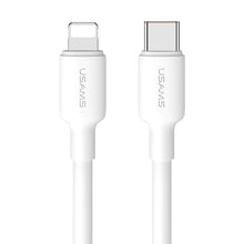Load image into Gallery viewer, USAMS US-SJ610 U84 PD20W USB-C / Type-C to 8 Pin Charging Data Cable, PD20W 8 Pin 1m