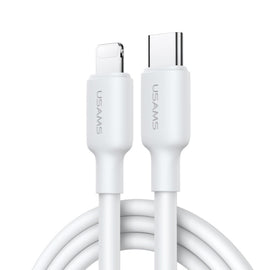 USAMS US-SJ610 U84 PD20W USB-C / Type-C to 8 Pin Charging Data Cable, PD20W 8 Pin 1m