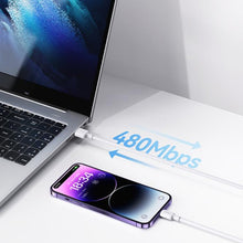 Load image into Gallery viewer, USAMS US-SJ610 U84 PD20W USB-C / Type-C to 8 Pin Charging Data Cable, PD20W 8 Pin 1m
