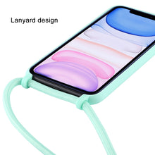 Load image into Gallery viewer, Candy Color TPU Protective Case with Lanyard