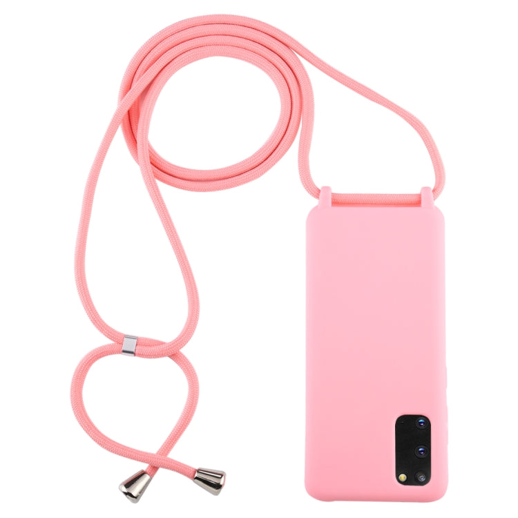 Candy Color TPU Protective Case with Lanyard